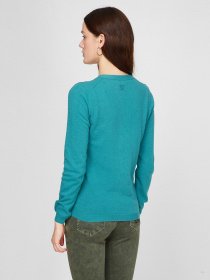 Кардиган Sassofono модель A191-SF-461282-1, Бірюзовий Фото