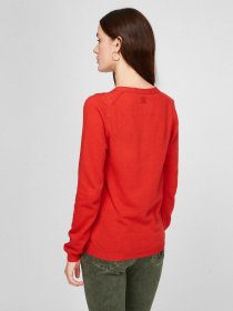 Кардиган Sassofono модель A191-SF-461282-1, Червоний Фото