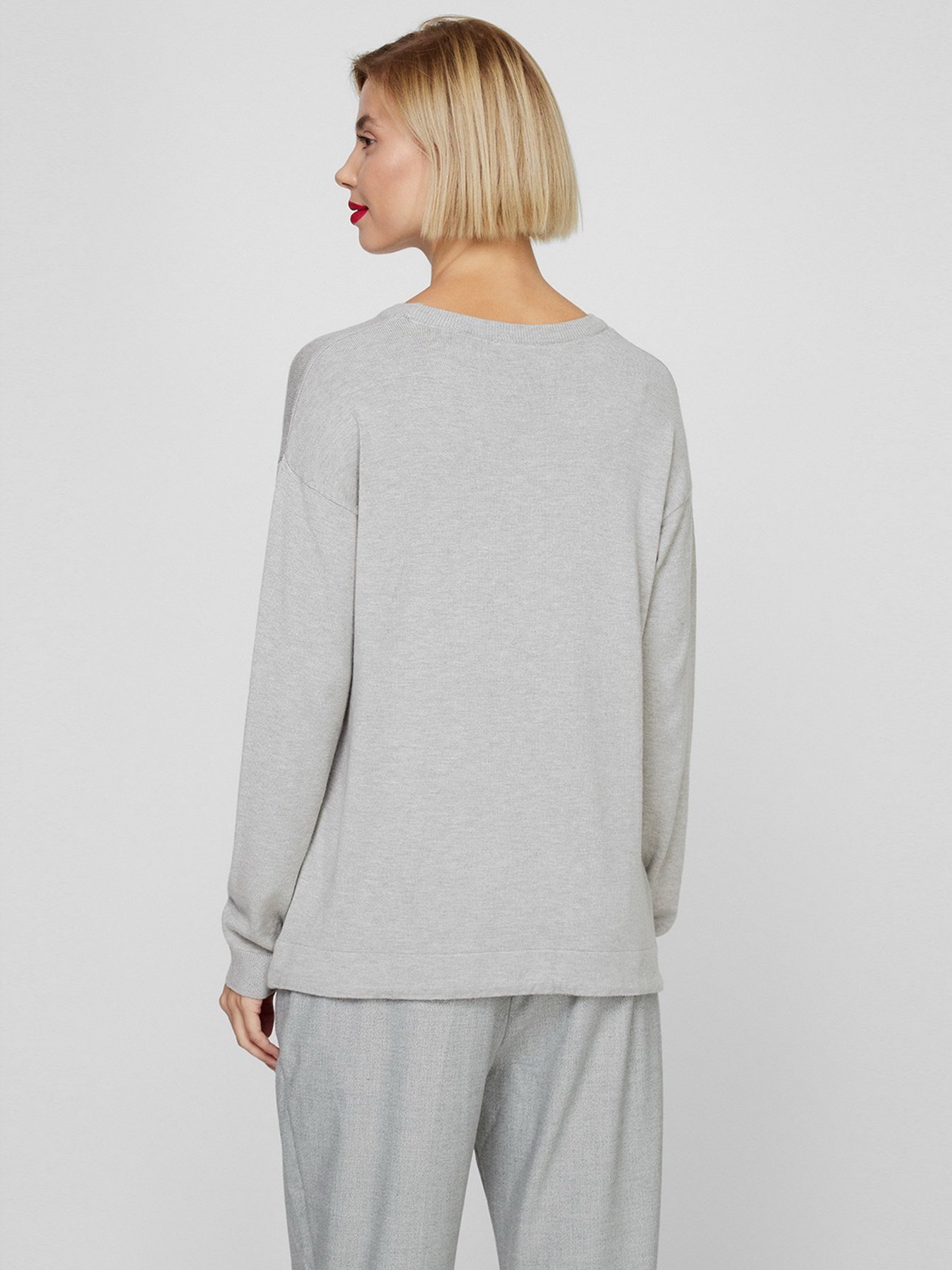 Свитшот Sassofono модель A201-SF-1533, Сірий Фото