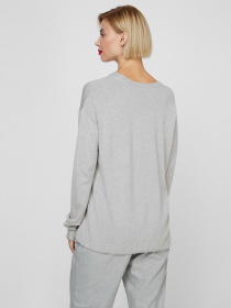 Свитшот Sassofono модель A201-SF-1533-1, Сірий Фото