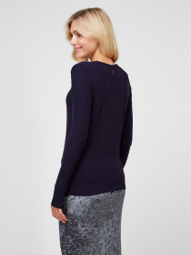 Свитер Sassofono модель A201-SF-471111, СИНІЙ Фото