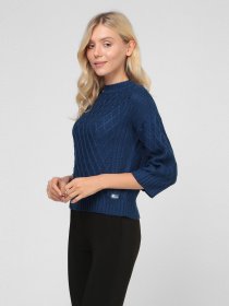 Светр Sassofono модель A201-SF-700111, Синій-3 Фото