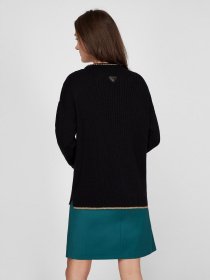 Свитер Sassofono модель A201-SF-729111, Чорний Фото