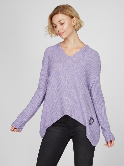 Свитер Sassofono модель A201-SC-1833, Ліловий Фото