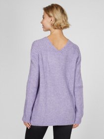 Светр Sassofono модель A201-SC-1833, Ліловий Светр Sassofono модель A201-SC-1833, Ліловий Фото