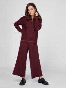 Свитер Sassofono модель A201-SF-729112, Вишня Фото