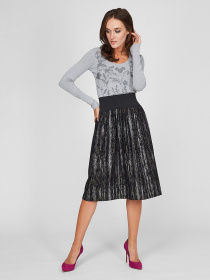 Спідниці Sassofono модель A201-SC-37013, Срібло Фото