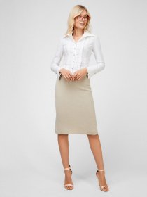 Юбки Sassofono модель A201-SF-700081, КАМЯНИЙ Фото