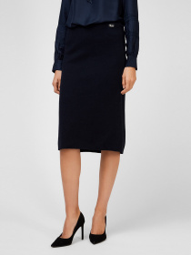 Юбка миди Sassofono модель A201-SF-700081, СИНІЙ Фото