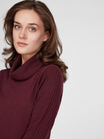 Платья Sassofono модель A201-SF-729171, Вишня Фото