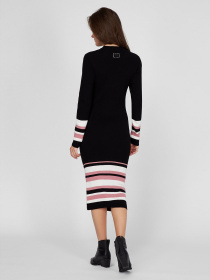 Платья Sassofono модель A201-SF-727171, ЧОРНИЙ Фото