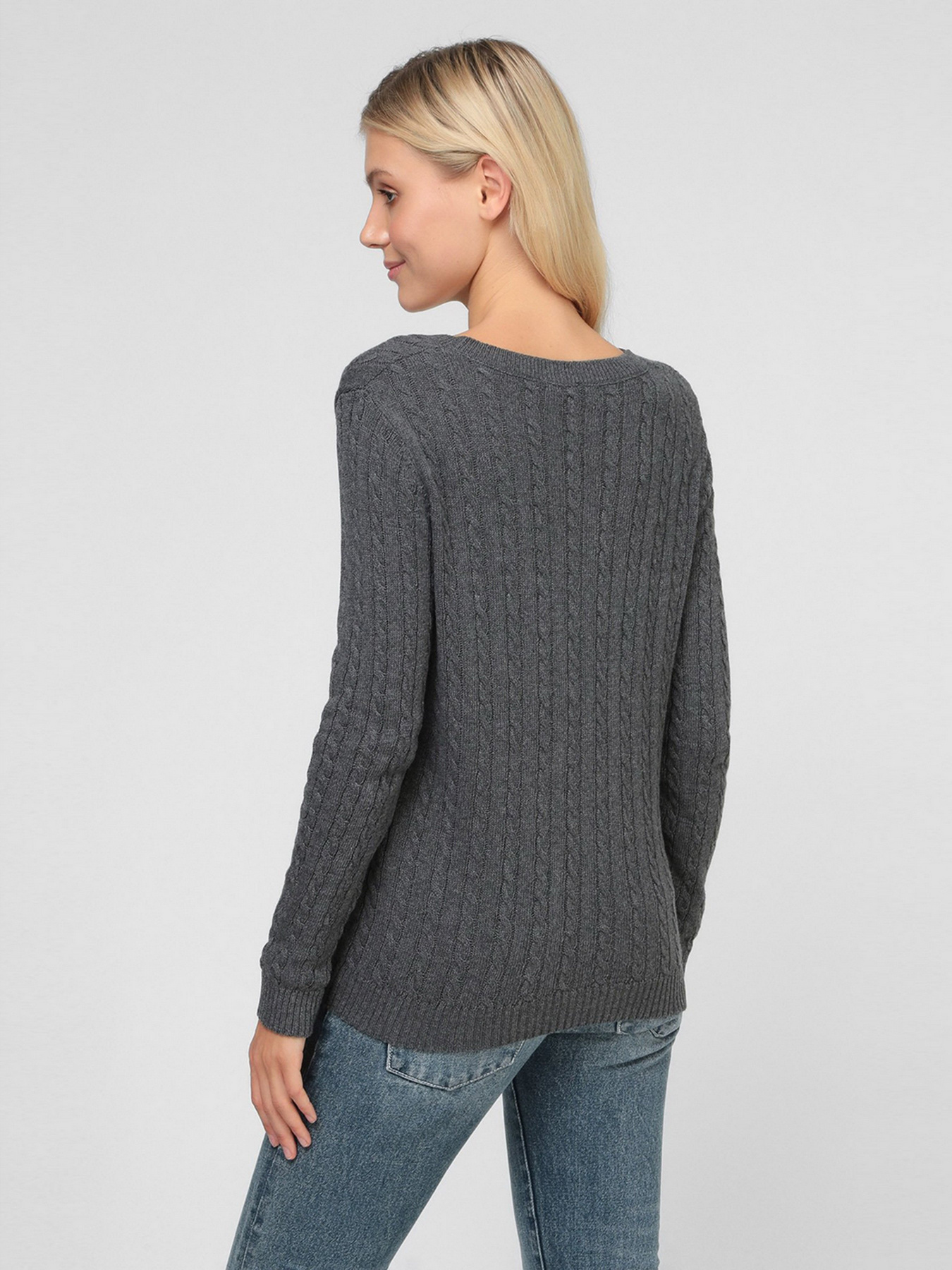 Джемпер Sassofono модель A191-SF-790111, Сірий Фото