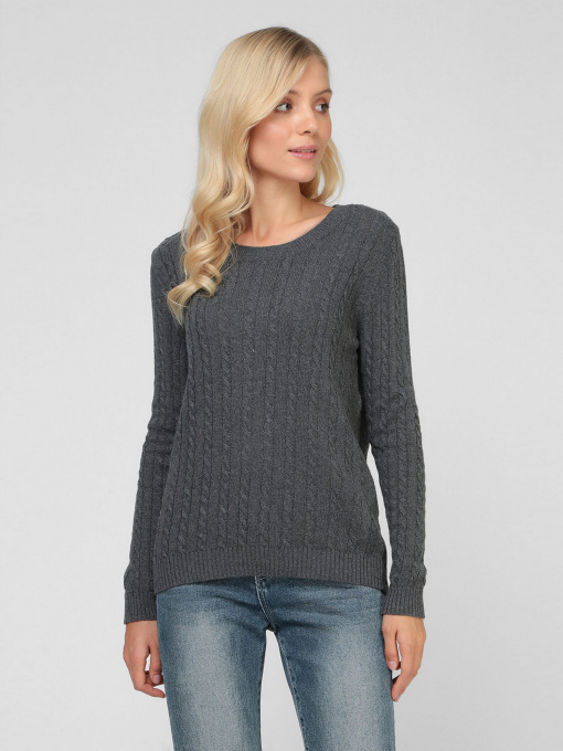 Джемпер Sassofono модель A191-SF-790111, Сірий Фото