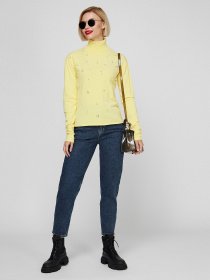 Водолазка Sassofono модель A201-SF-790115-1, Жовтий Фото