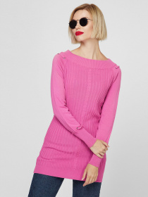 Свитер Sassofono модель A201-SC-27624, Фуксія Фото