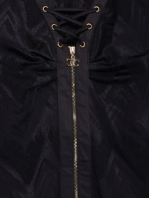 Платье миди Sassofono модель 131-CL-94817 ЧОРНИЙ Фото