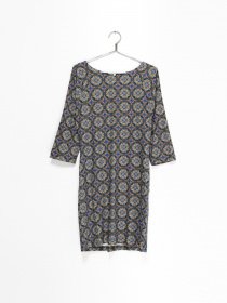 Сукня міні Sassofono модель A171-CL-193171 БЛАКИТНИЙ-ЗЕЛЕНИЙ Фото