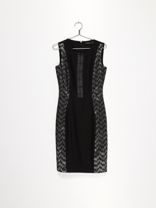 Платье миди Sassofono модель A171-CL-233171 СІРИЙ Фото