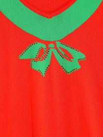 Платье мини Sassofono модель 141-SF-61446 ТЕМНО ОРАНЖЕВИЙ Фото