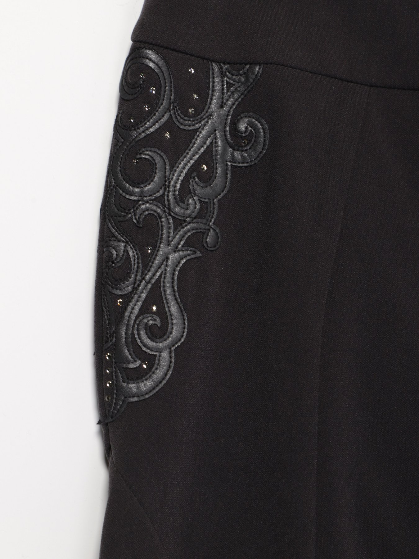 Юбка мини Sassofono модель A141-SF-807082 АНТРАЦИТ Фото