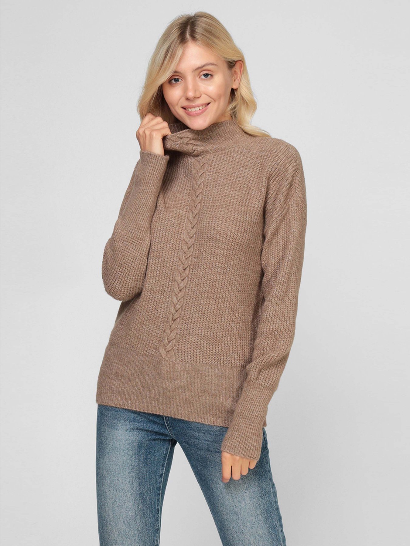 Светр Sassofono модель A201-SC-27643, Норковий Фото