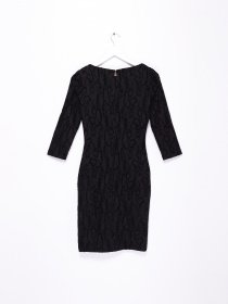 Платье мини Sassofono модель A151-SF-302179 ЧОРНИЙ Фото