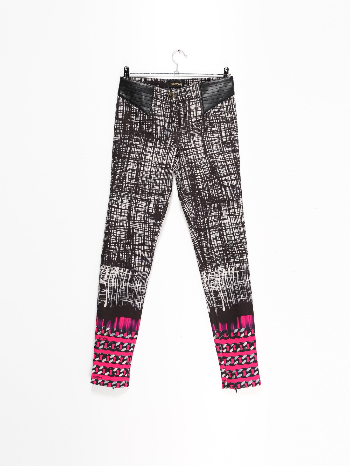 Штани повсякденні Sassofono модель A151-SF-309012 ФУКСІЯ Фото