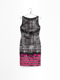 Платье мини Sassofono модель A151-SF-309173 ФУКСІЯ Фото