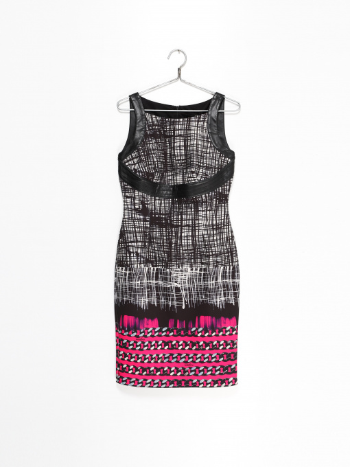 Платье мини Sassofono модель A151-SF-309173 ФУКСІЯ Фото