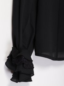 Блуза Sassofono модель A161-SF-102153 ЧОРНИЙ Фото