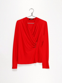Блуза Sassofono модель A161-SF-115113 ЧЕРВОНИЙ-1 Фото