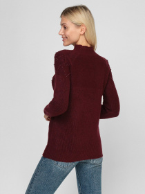 Свитер Sassofono модель A201-SC-27650, Бордовий Фото