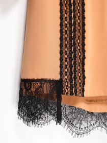 Платье миди Sassofono модель A171-SF-230171 КОРИЦЯ Фото