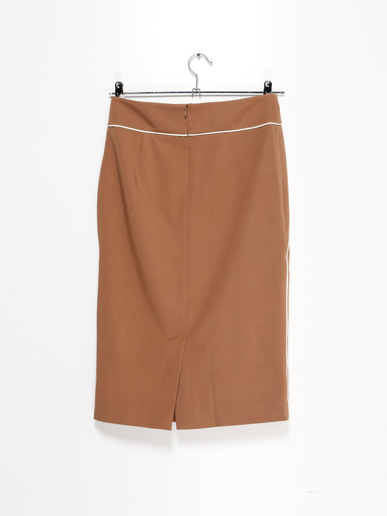 Юбка миди Sassofono модель A171-SF-231081 СВІТЛО КОРИЧНЕВИЙ Фото