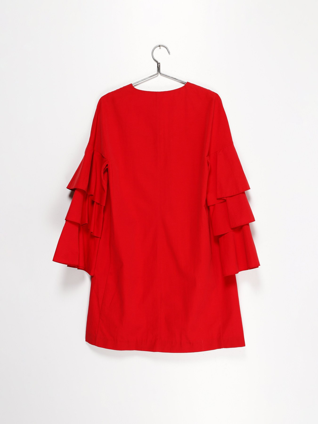 Платье мини Sassofono модель A172-SC-243291 ЧЕРВОНИЙ Фото