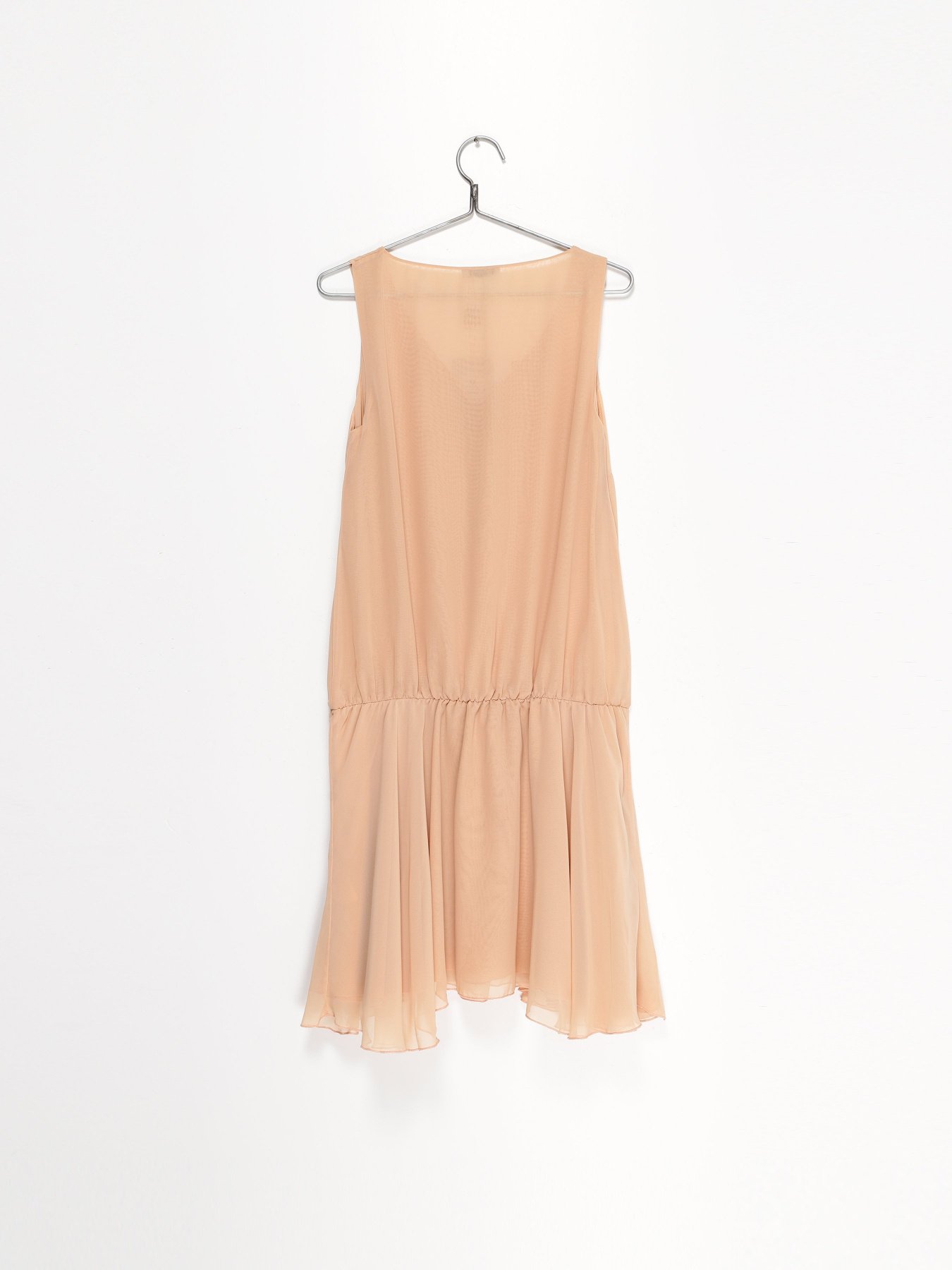 Платье миди Sassofono модель A172-SC-601171 БЕЖЕВИЙ Фото