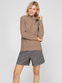 Свитер Sassofono модель A201-SC-27650, Норковий Фото