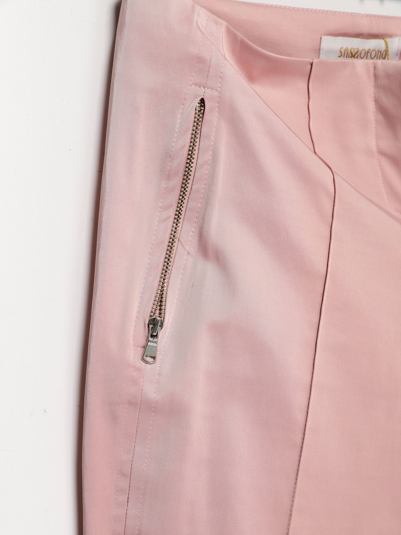 Повседневные штаны Sassofono модель A172-SF-659011-2 ПУДРОВИЙ Фото