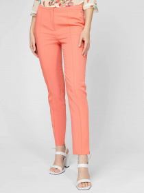Классические штаны Sassofono модель A182-SC-107011 Лососевий Фото