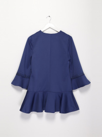 Тренч Sassofono модель A182-SC-278291-1 Синій Фото