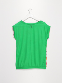 Блуза Sassofono модель A182-SC-313111 ЗЕЛЕНИЙ Фото