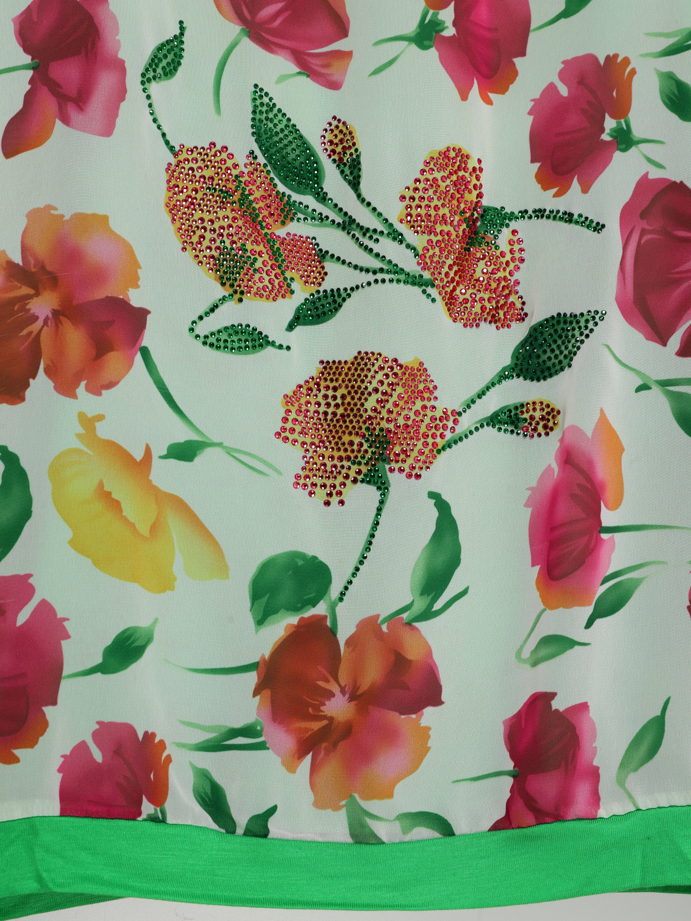 Блуза Sassofono модель A182-SC-313111 ЗЕЛЕНИЙ Фото