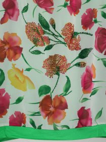 Блуза Sassofono модель A182-SC-313111 ЗЕЛЕНИЙ Фото