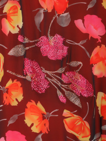 Блуза Sassofono модель A182-SC-313111 ПОМАРАНЧЕВИЙ Фото