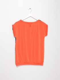 Блуза Sassofono модель A182-SC-313111 ПОМАРАНЧЕВИЙ Фото