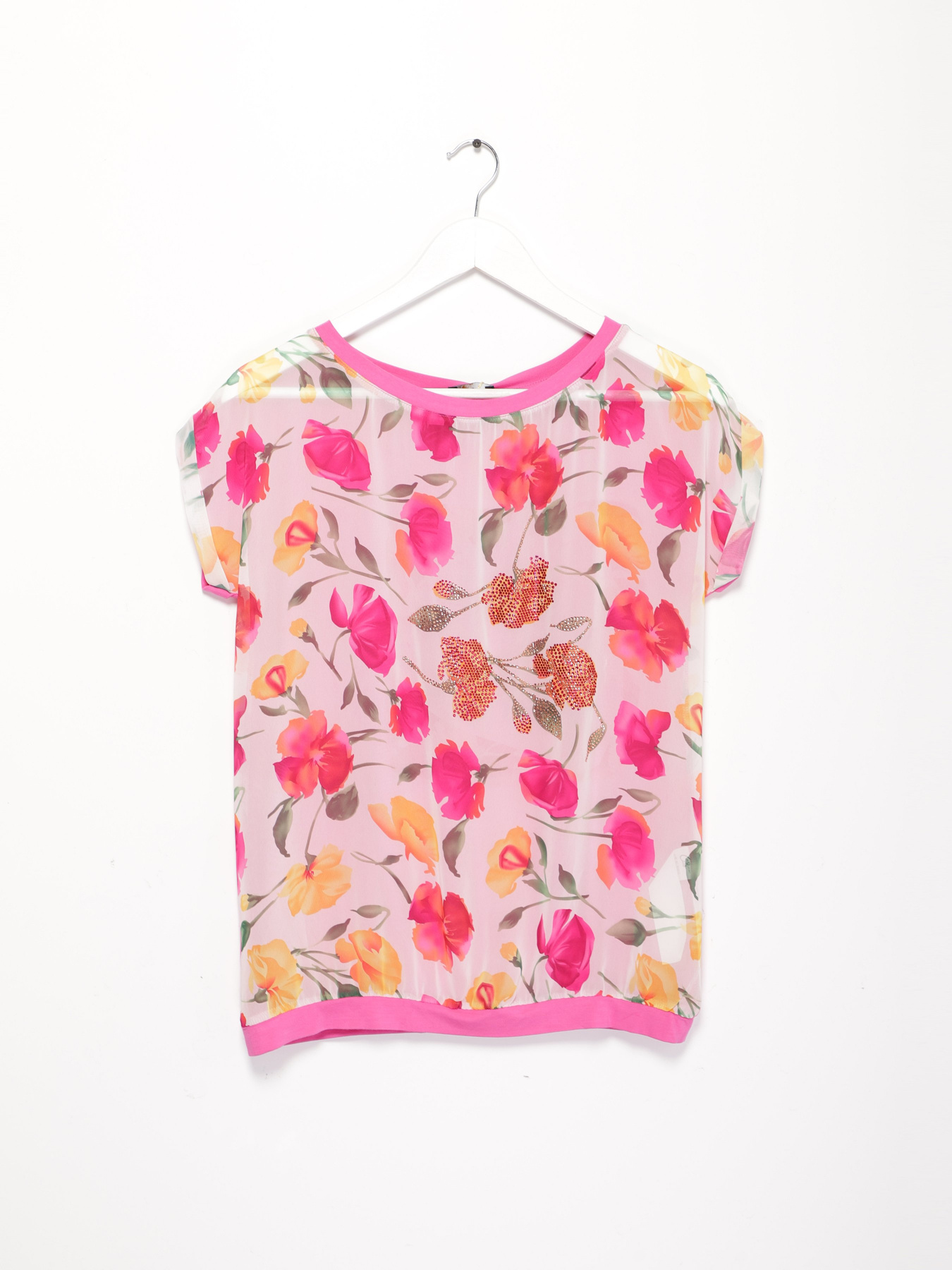 Блуза Sassofono модель A182-SC-313111 ФУКСІЯ Фото