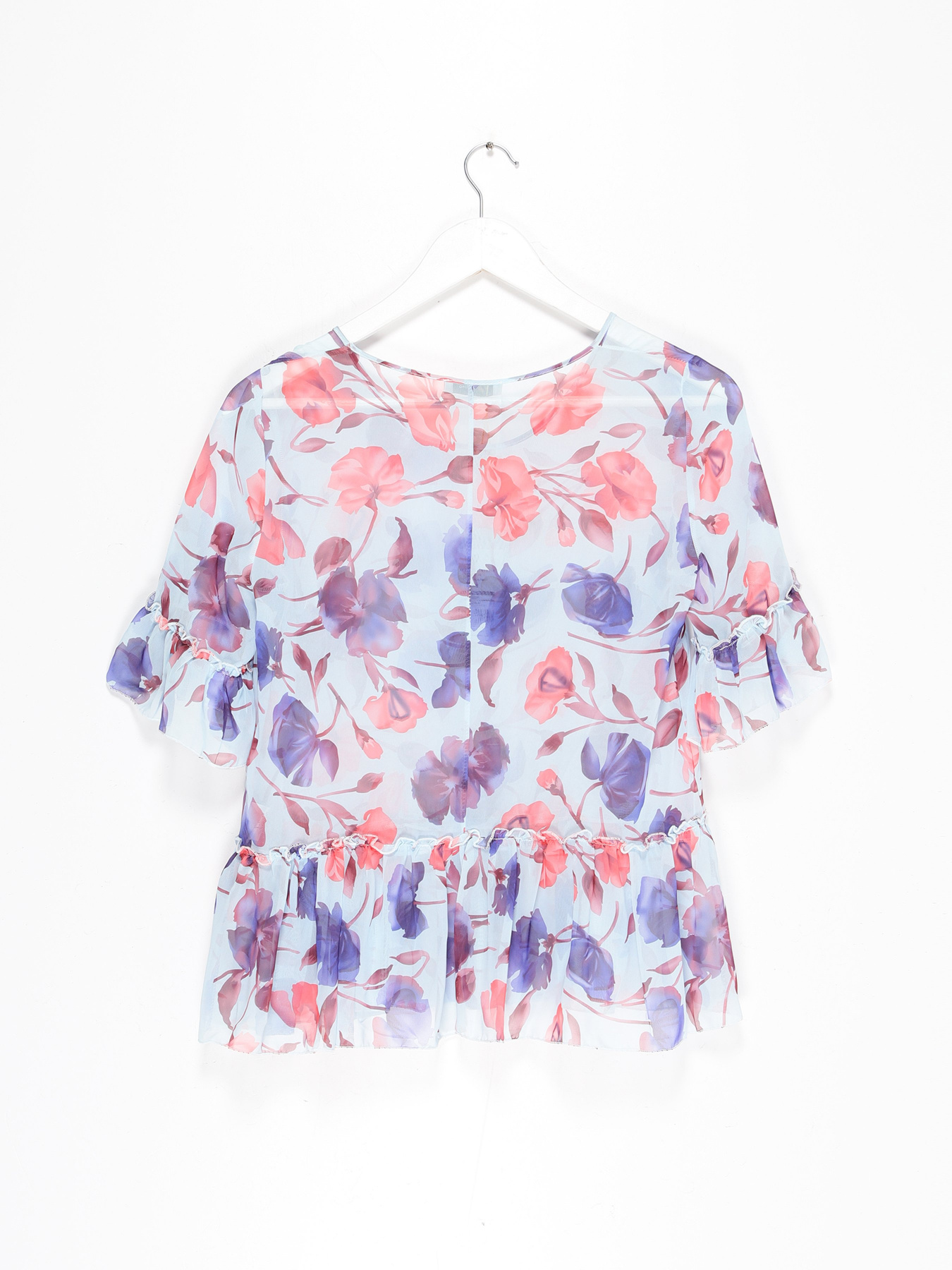 Блуза Sassofono модель A182-SC-314111-1 ЛІЛОВИЙ Фото