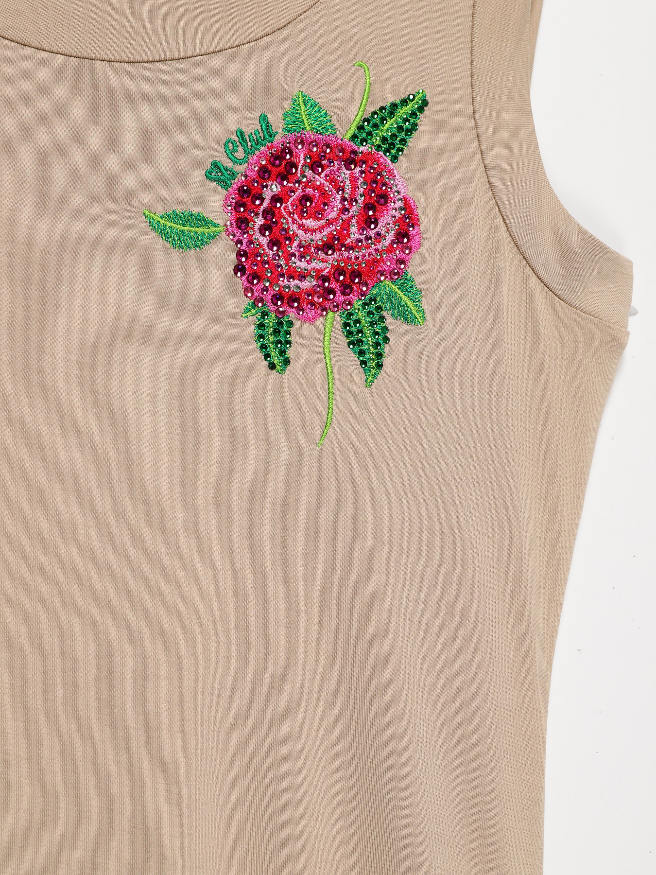 Майка Sassofono модель A182-SC-424112 БЕЖЕВИЙ Фото