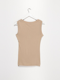 Майка Sassofono модель A182-SC-424112 БЕЖЕВИЙ Фото