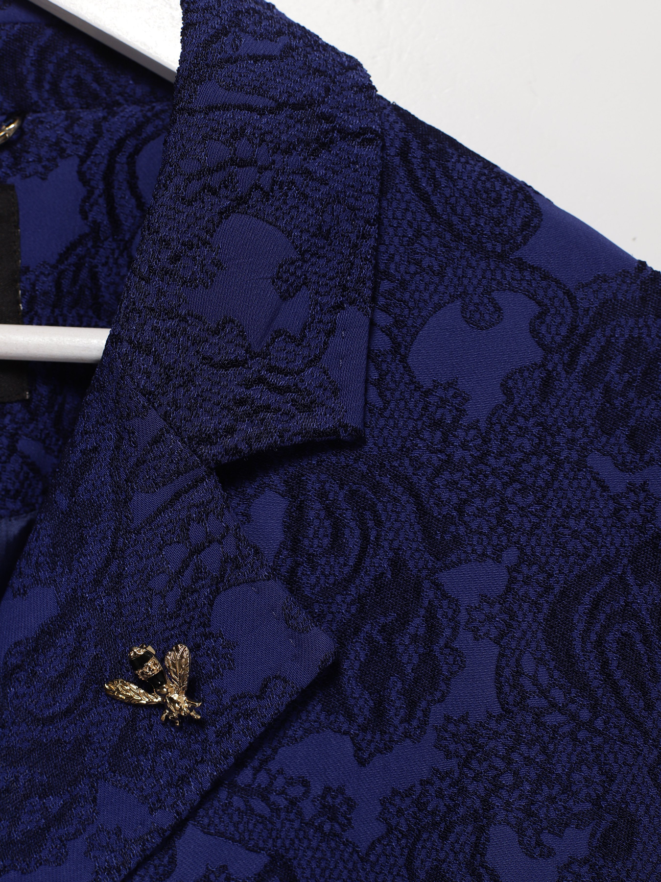 Тренч Sassofono модель A182-SC-503291-9 СИНІЙ Фото